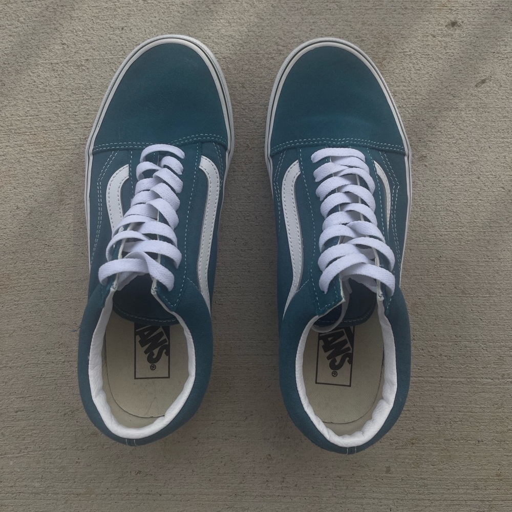 Cyan vans sneakers